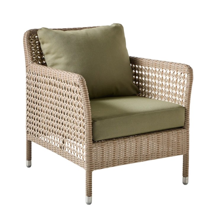 Garden armchair ANTIBES - Récif color