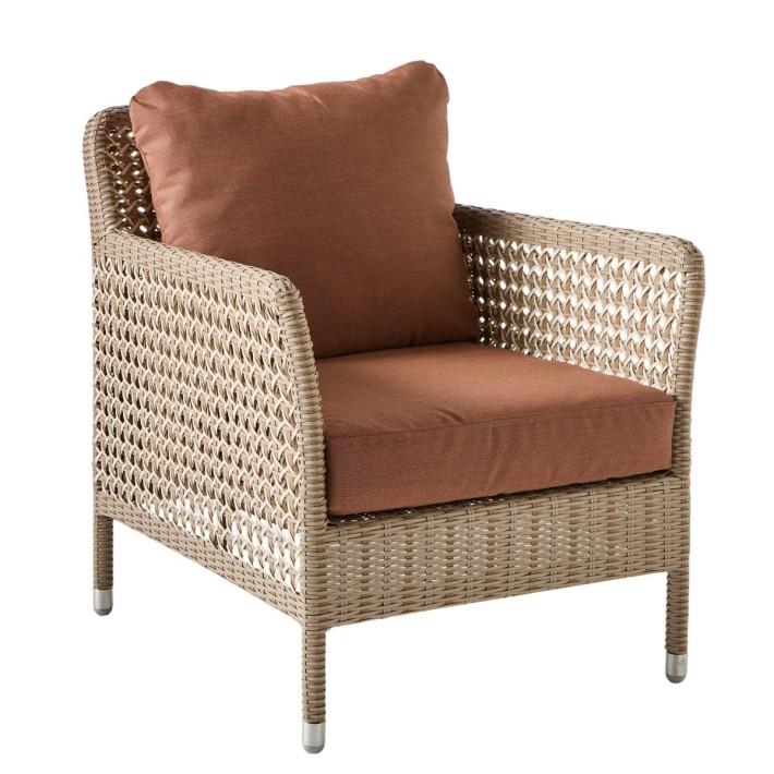 Garden armchair ANTIBES - Récif color