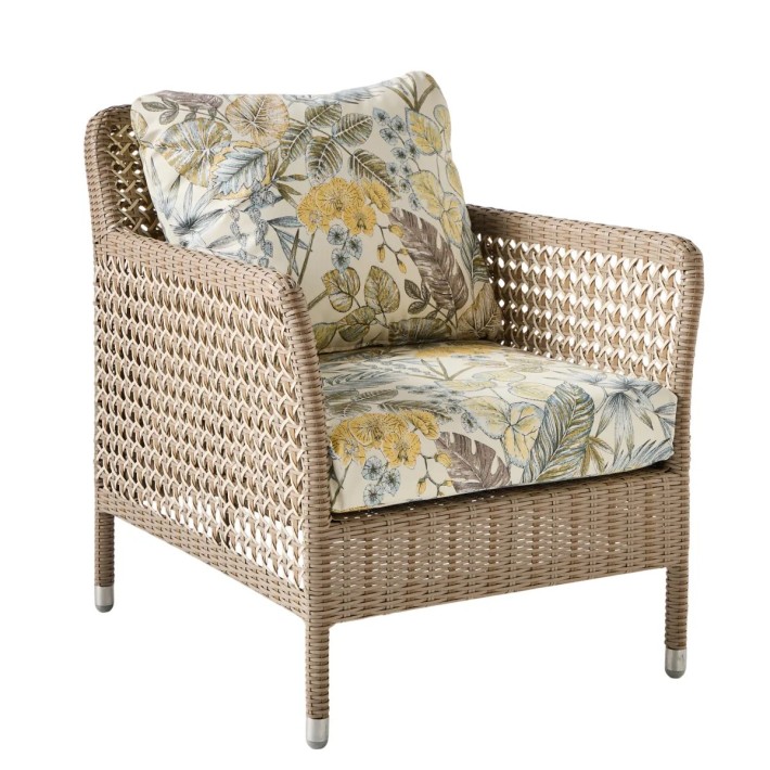 Garden armchair ANTIBES - Récif color