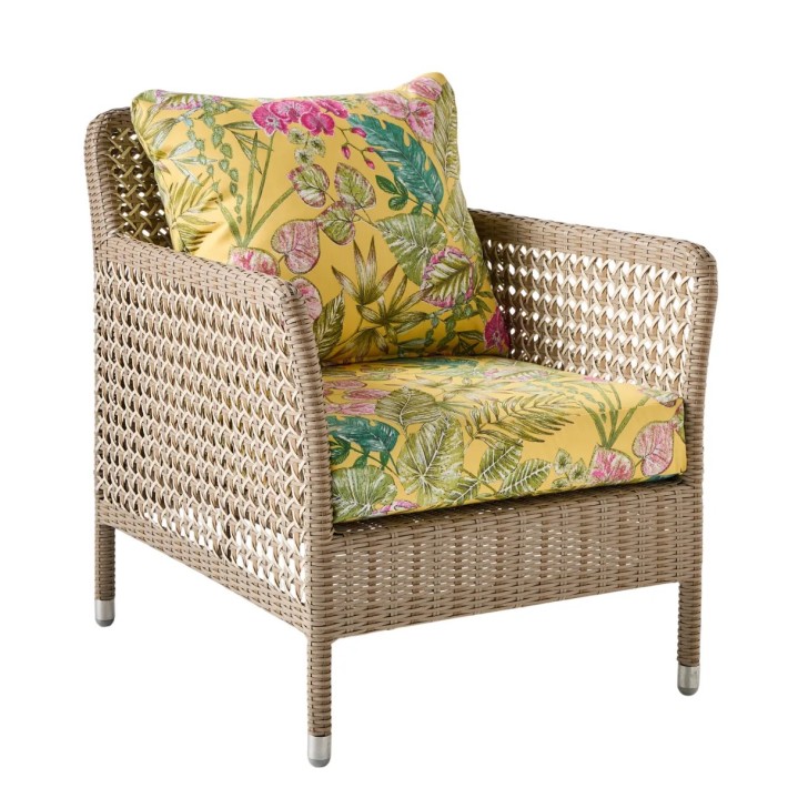 Garden armchair ANTIBES - Récif color