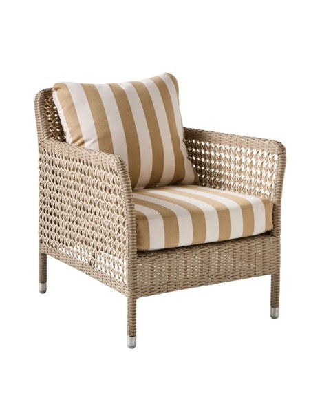 Garden armchair ANTIBES - Récif color