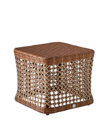 Outdoor square coffee table Antibes Laterite