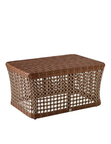 Antibes laterite outdoor rectangular coffee table