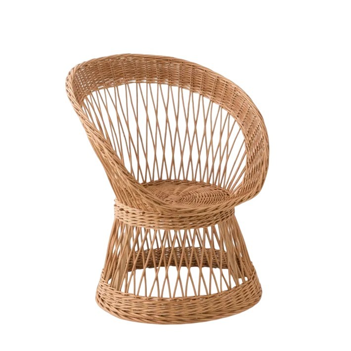 Wicker armchair Franz