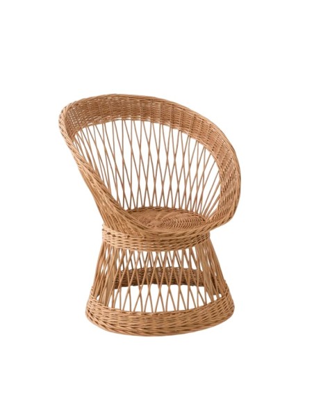 Fauteuil osier Franz