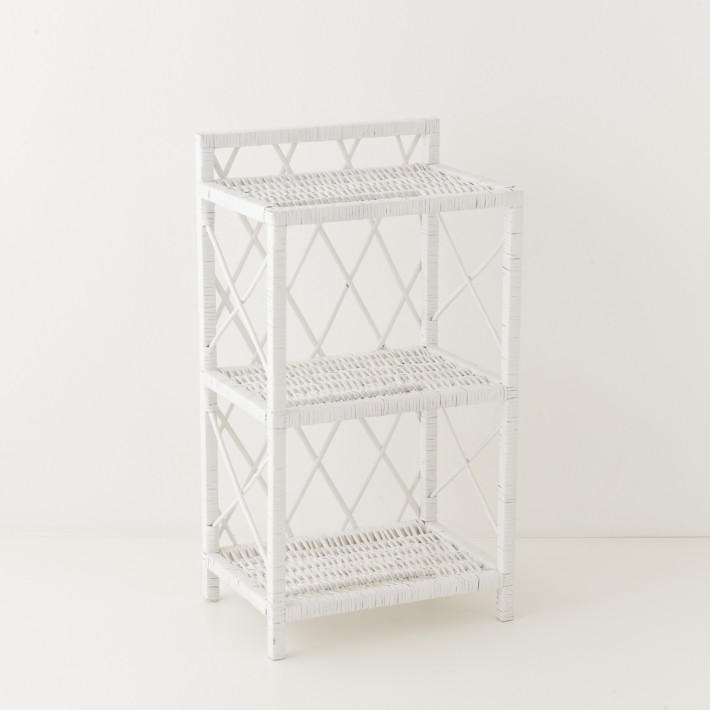 Antonin wicker armchair without cushion