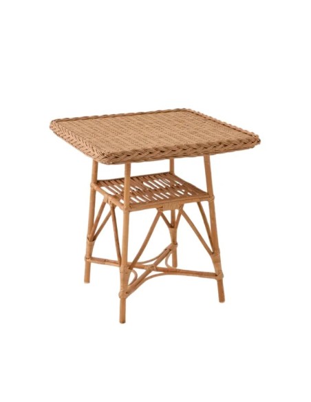 Willow table buff Melina 70x70 - willow dining table