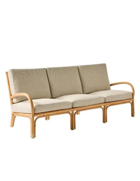 Riviera 3 seater armchair velvet