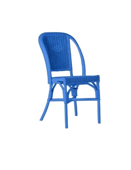 Chaise rotin tressé laqué couleur Primavera