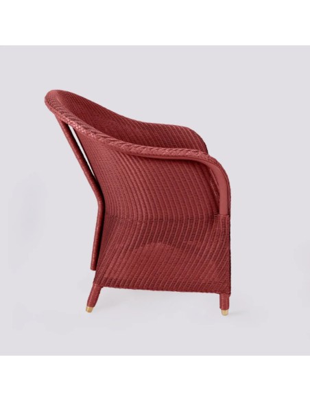 Fauteuil Lloyd Loom Sidonie laqué