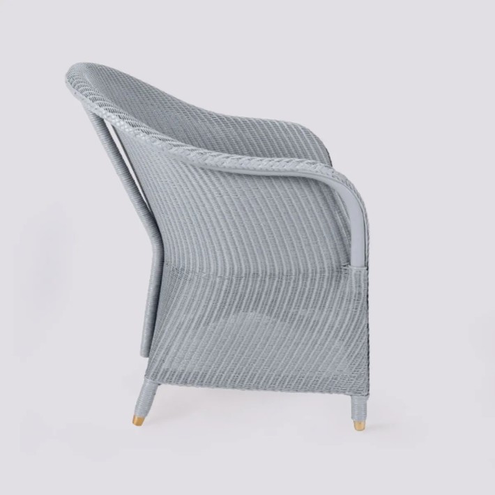 Fauteuil Lloyd Loom Sidonie laqué