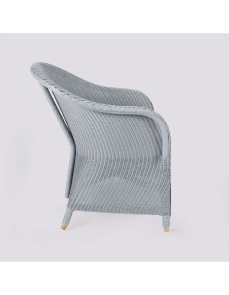 Fauteuil Lloyd Loom Sidonie laqué