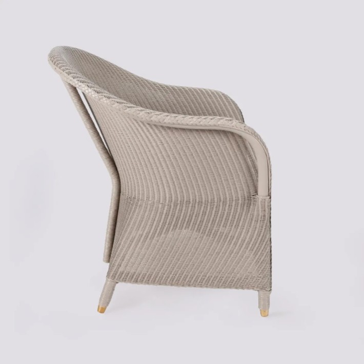 Fauteuil Lloyd Loom Sidonie laqué