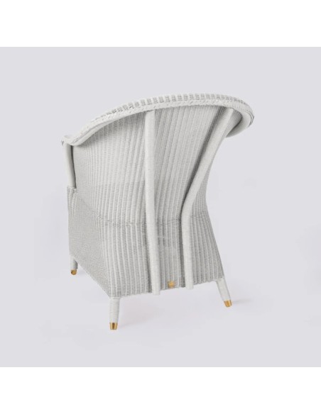 Fauteuil Lloyd Loom Sidonie laqué