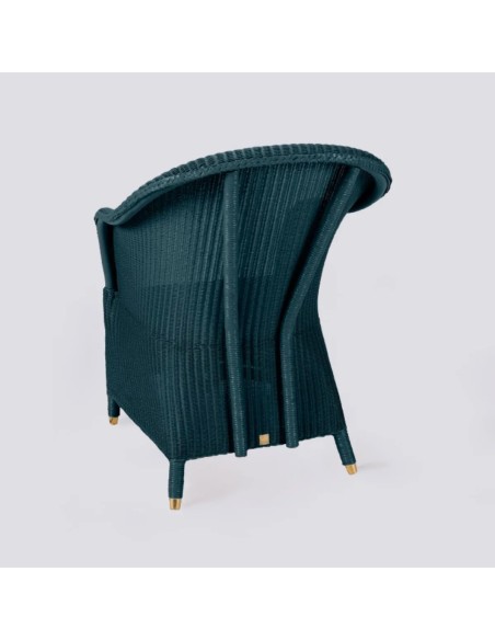 Fauteuil Lloyd Loom Sidonie laqué
