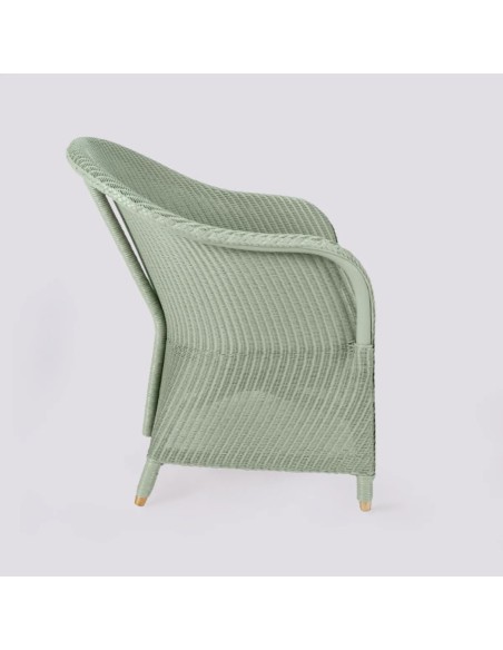 Fauteuil Lloyd Loom Sidonie laqué