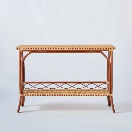 Woven rattan console table from the BAGATELLE collection 2