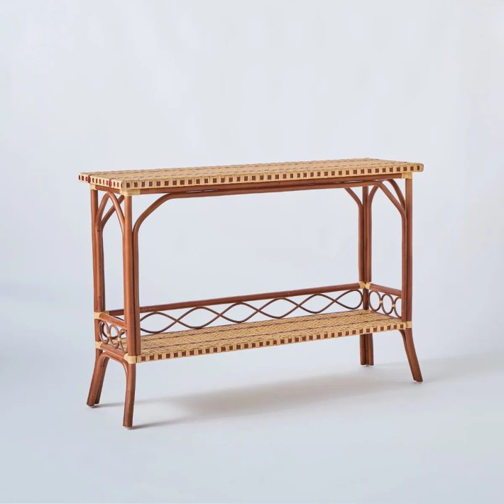 Console en rotin tressé collection BAGATELLE