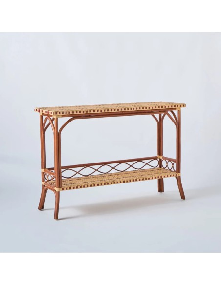 Console en rotin tressé collection BAGATELLE