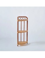 Etagère d'angle en rotin collection BAGATELLE