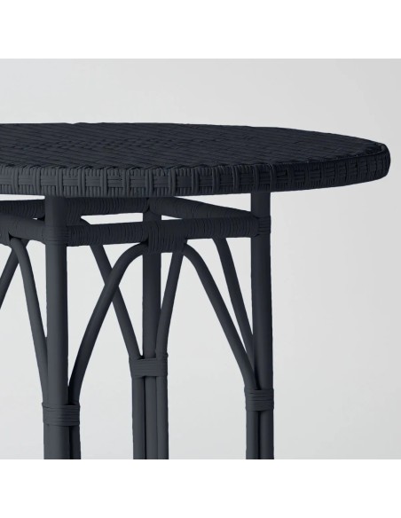 Table en rotin tressé laqué couleur Primavera