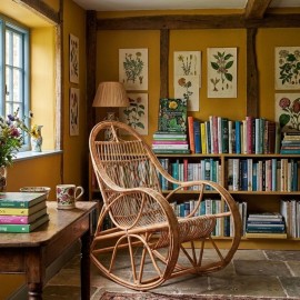 Antonin willow armchair without cushion 2