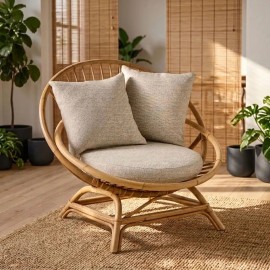 MIAMI NATURAL ROSETAIL ARMCHAIR 2