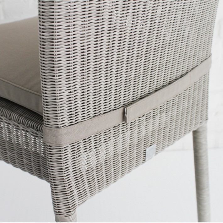 Coussin gris  pour chaise Isabelle