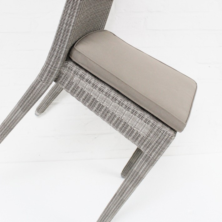 Coussin gris  pour chaise Isabelle