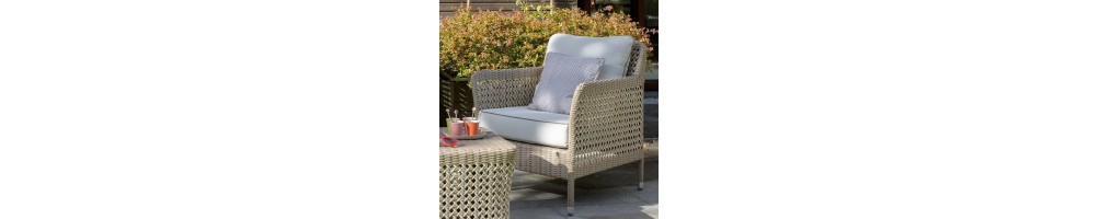 Fauteuil de jardin en rotin tressé - KOK MAISON