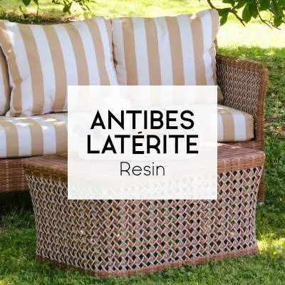 meuble de jardin en r&eacute;sine tress&eacute;e Sao Paulo