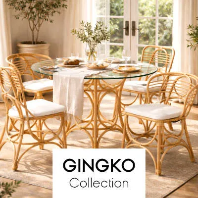Gingko rattan furniture