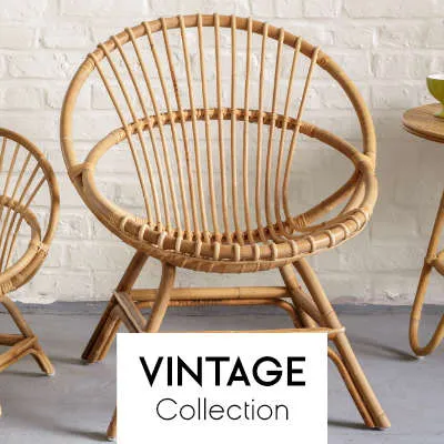 Vintage rattan furniture