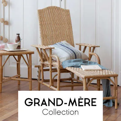 Grand-m&egrave;re rattan furniture